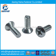 Stainless steel pan head, semi-sunken head screw